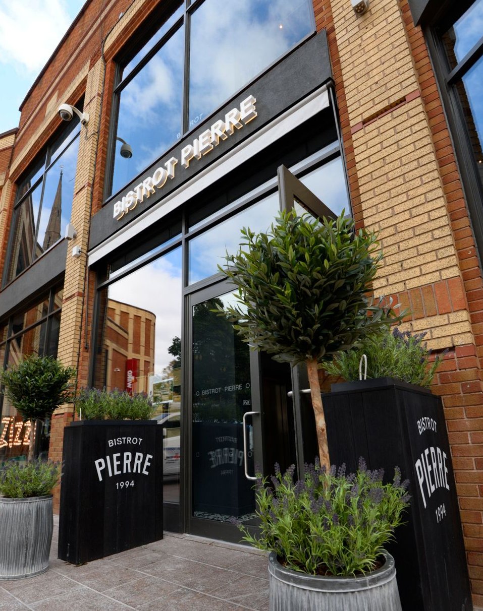 Greenwich awning Le Bistrot Pierre