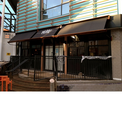 Victorian Awnings for French Restaurant