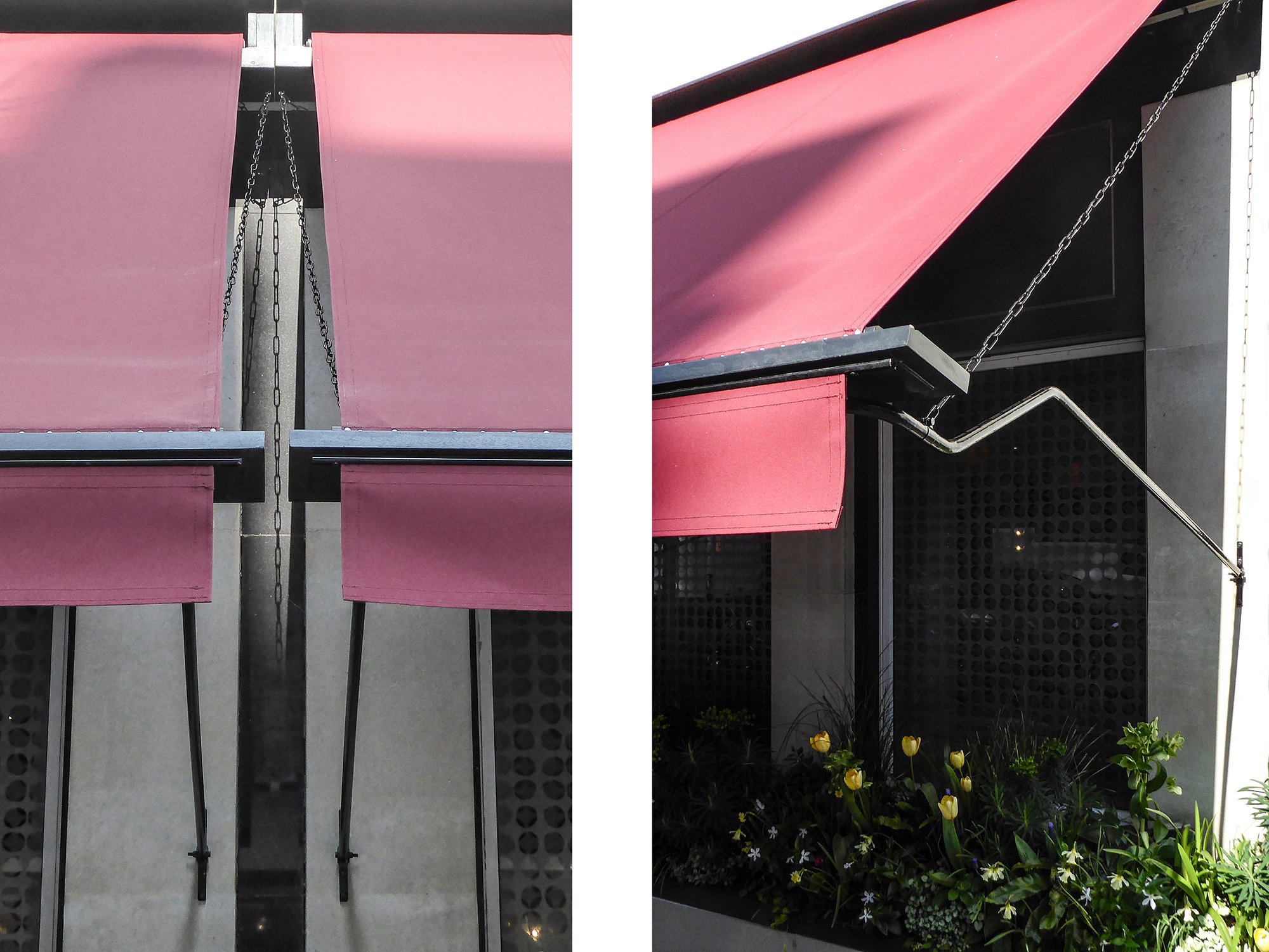 Locanda Locatelli awnings
