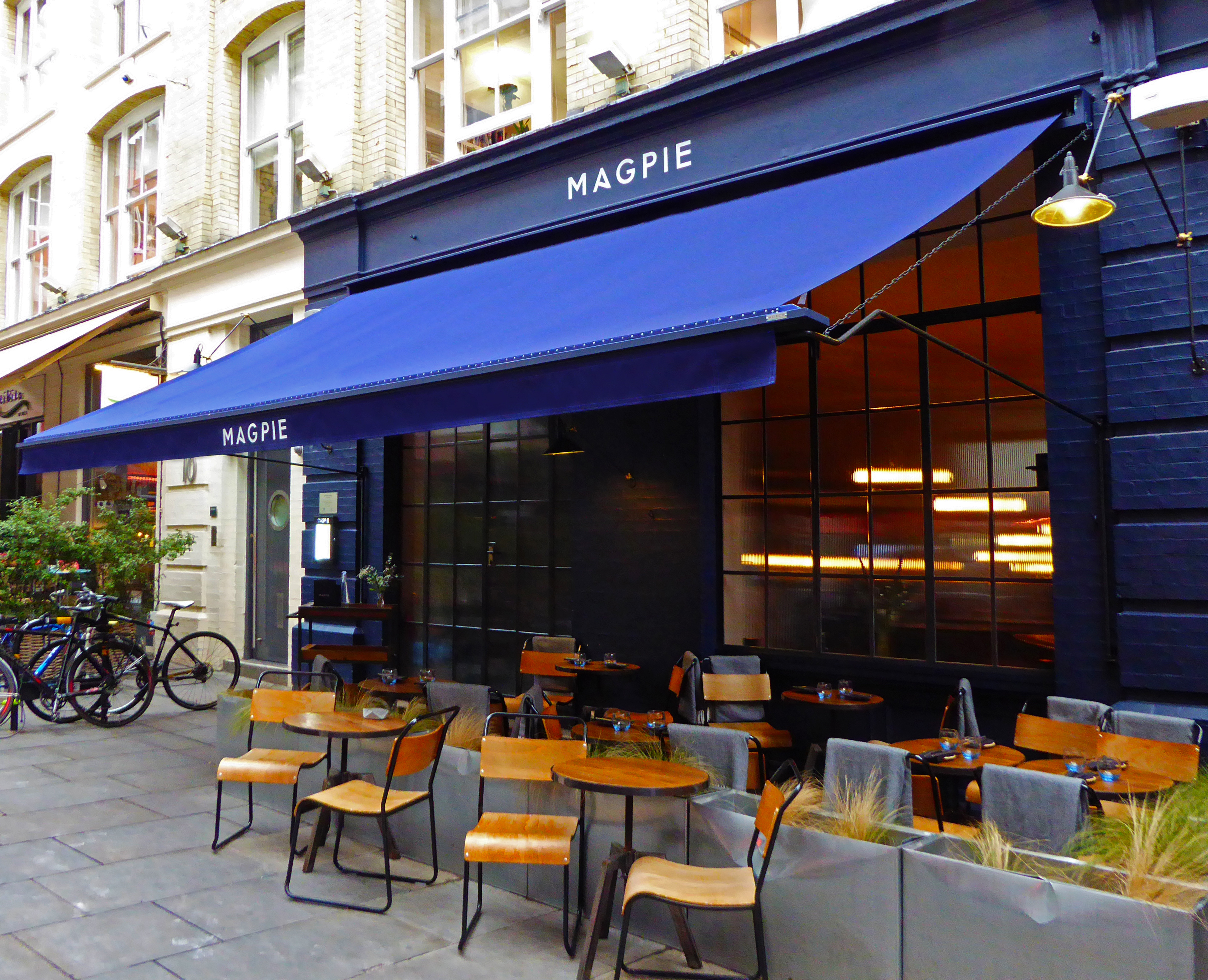 Magpie Victorian awning