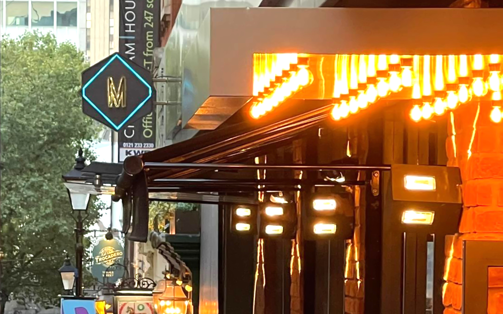 Manahatta Greenwich awning