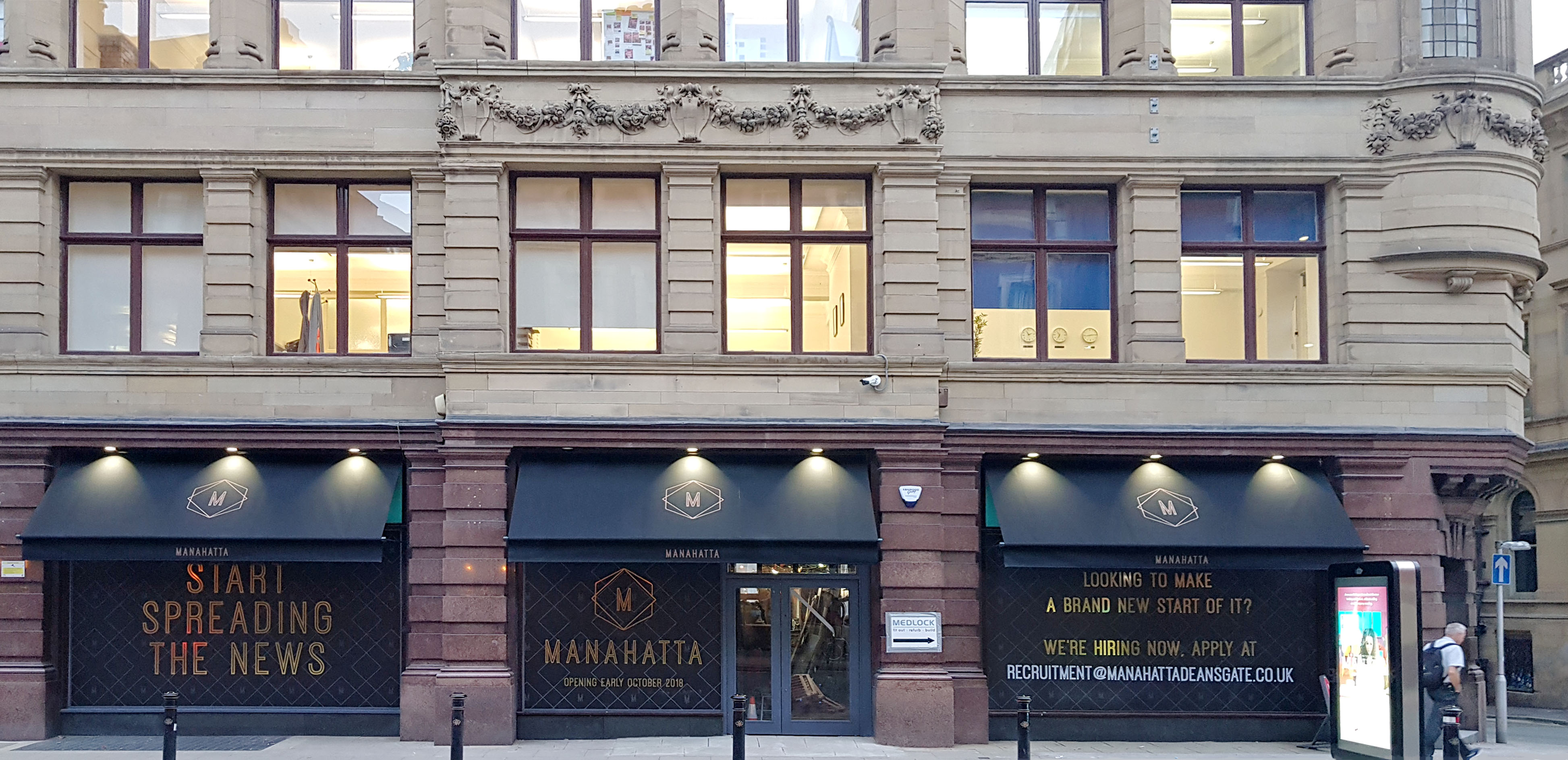 Greenwich awnings, Manahatta
