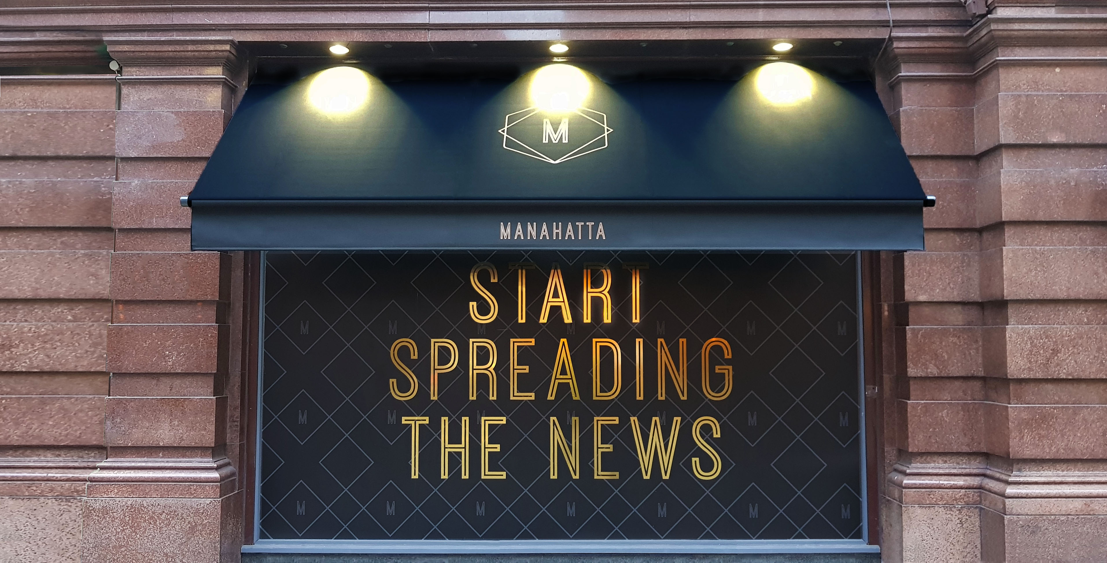 Greenwich awnings, Manahatta
