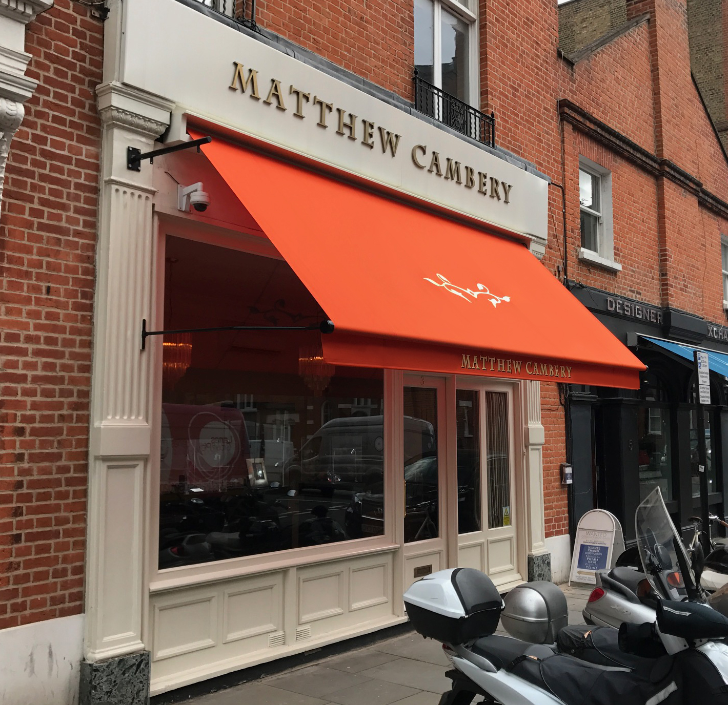 Matthew Cambery Greenwich awning