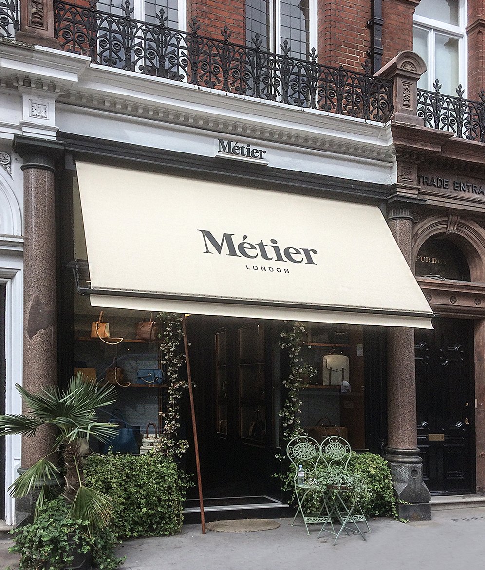 Victorian awning, Mayfair