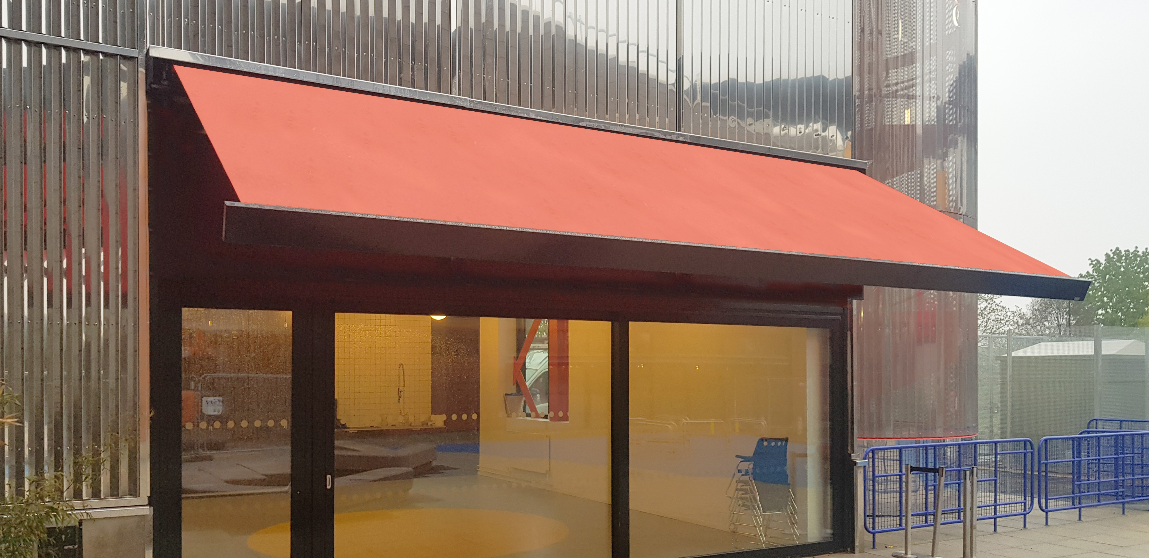 SQ2 awning for MK Gallery