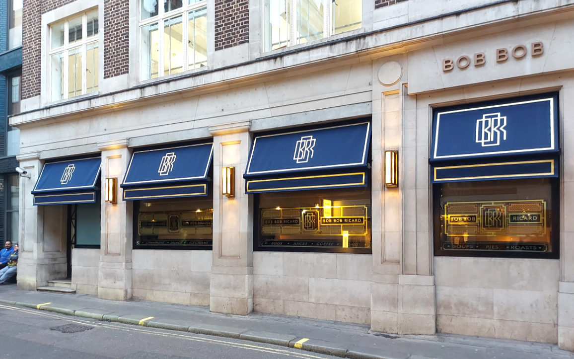 Greenwich® Awnings for Bob Bob Ricard 