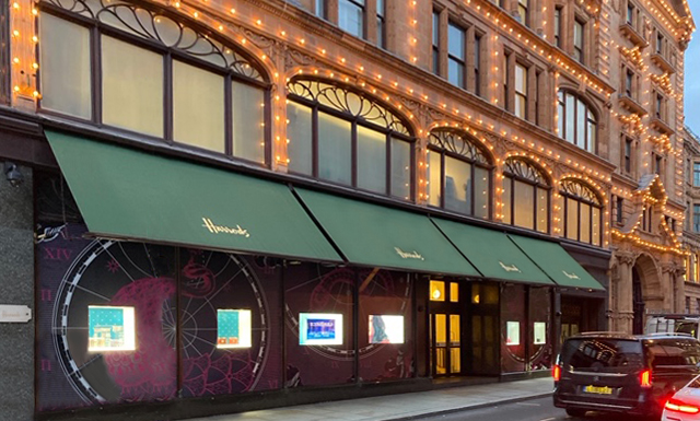 Christmas awnings 