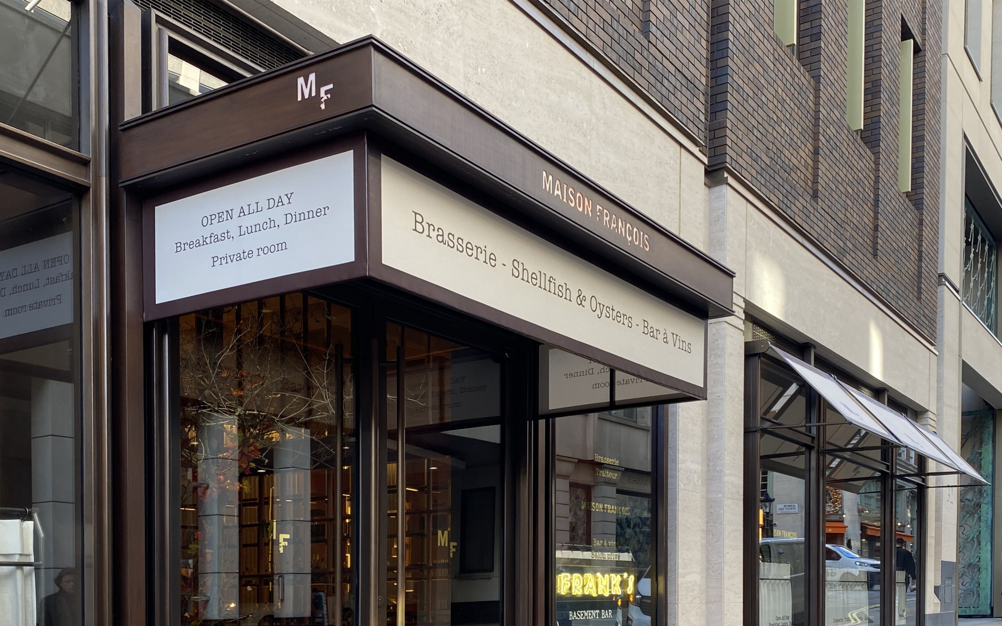 RIB® Bespoke Canopy at Maison François