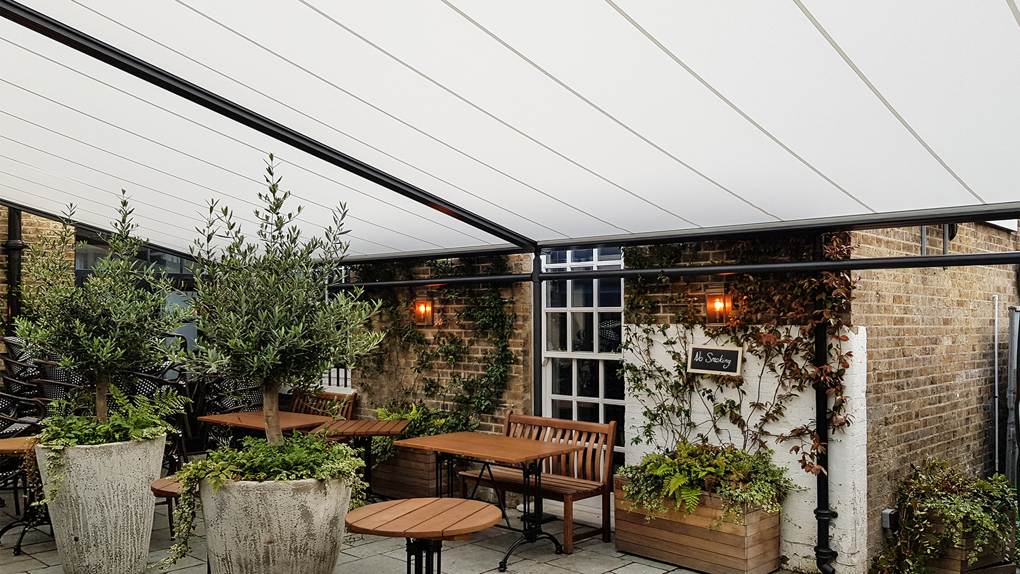 Bellfort Terrace Awning at The Crown