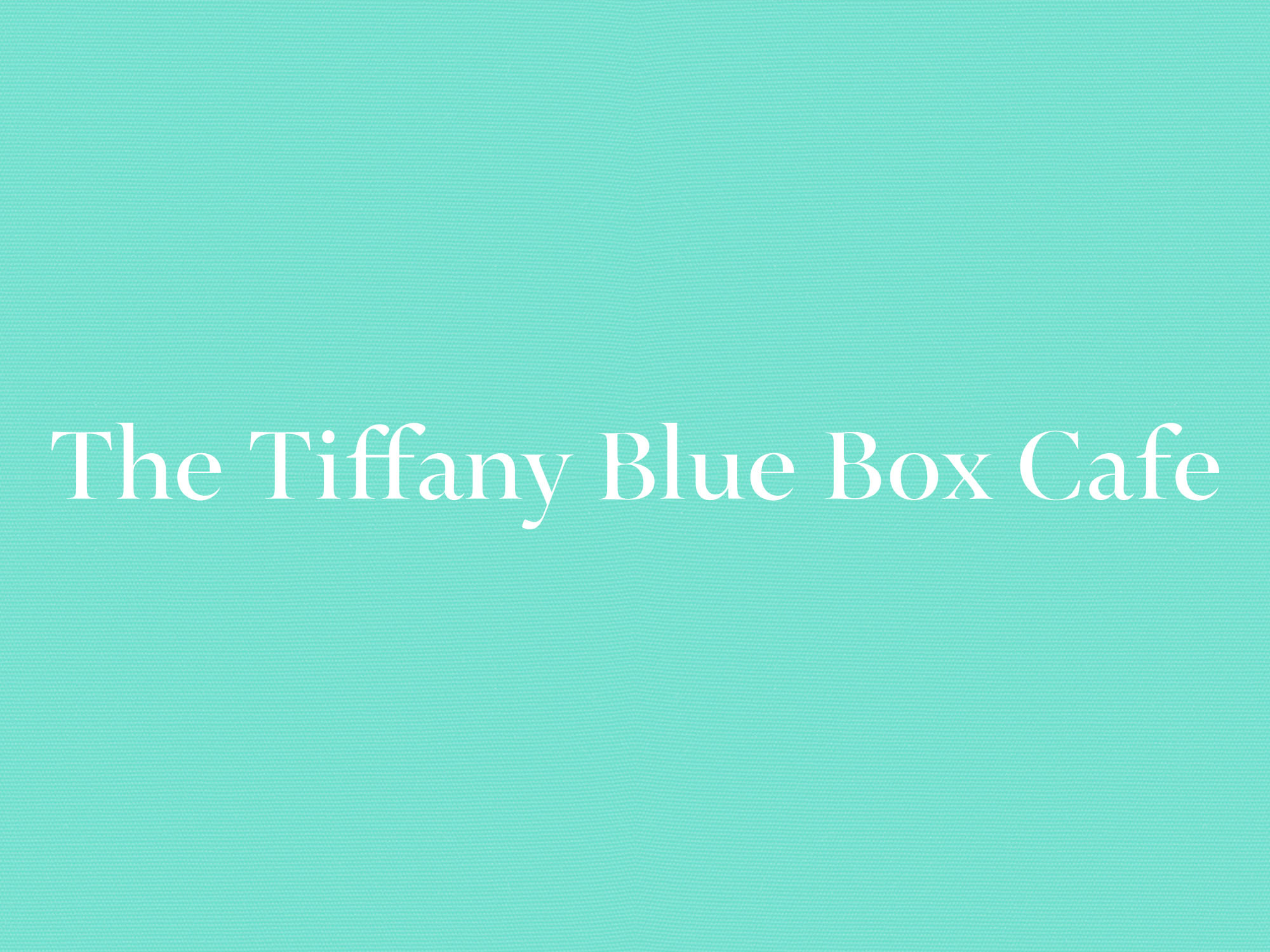 Victorian awning for The Tiffany Blue Box Cafe, Knightsbridge