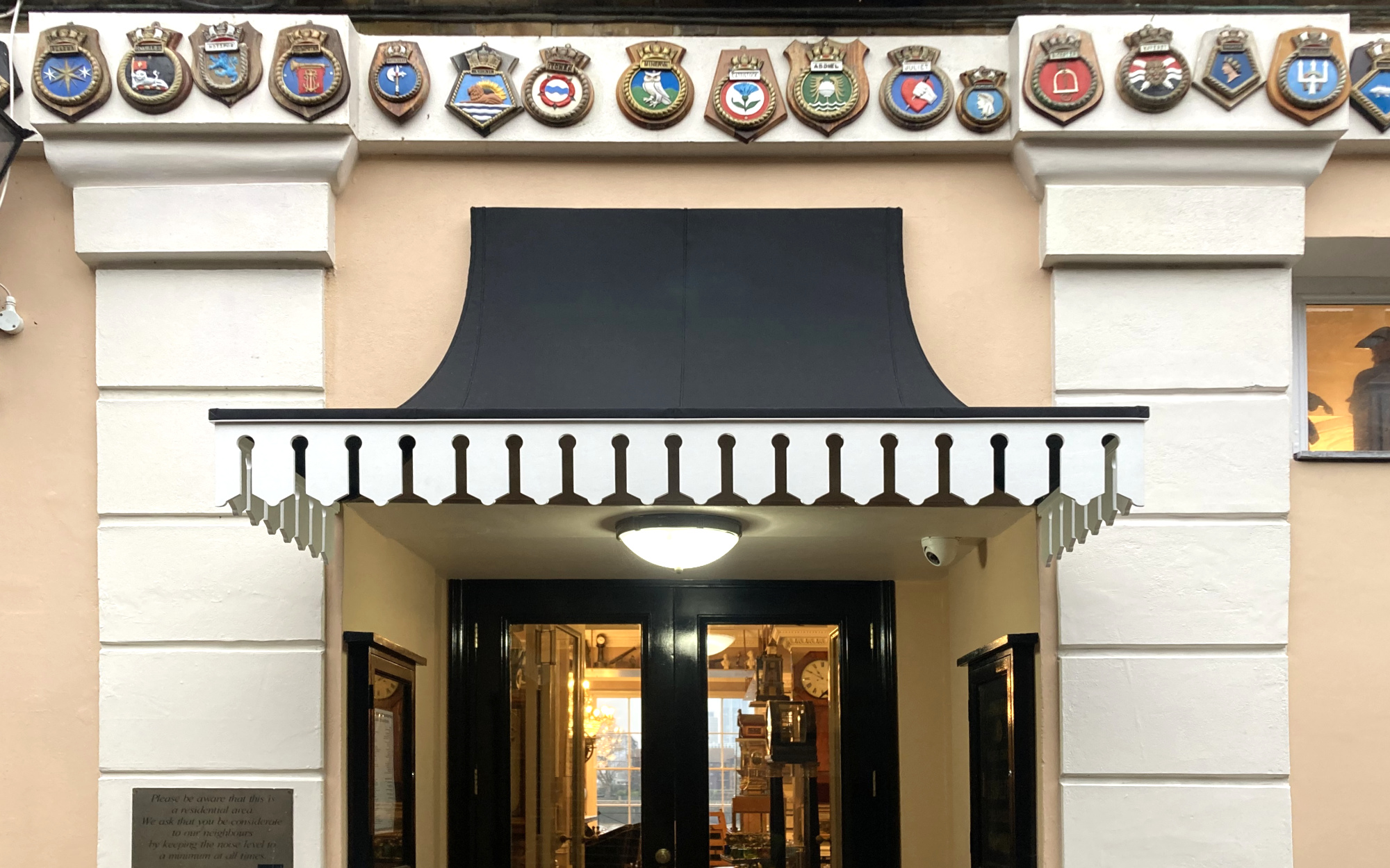 Bespoke RIB® Canopy at Trafalgar Tavern
