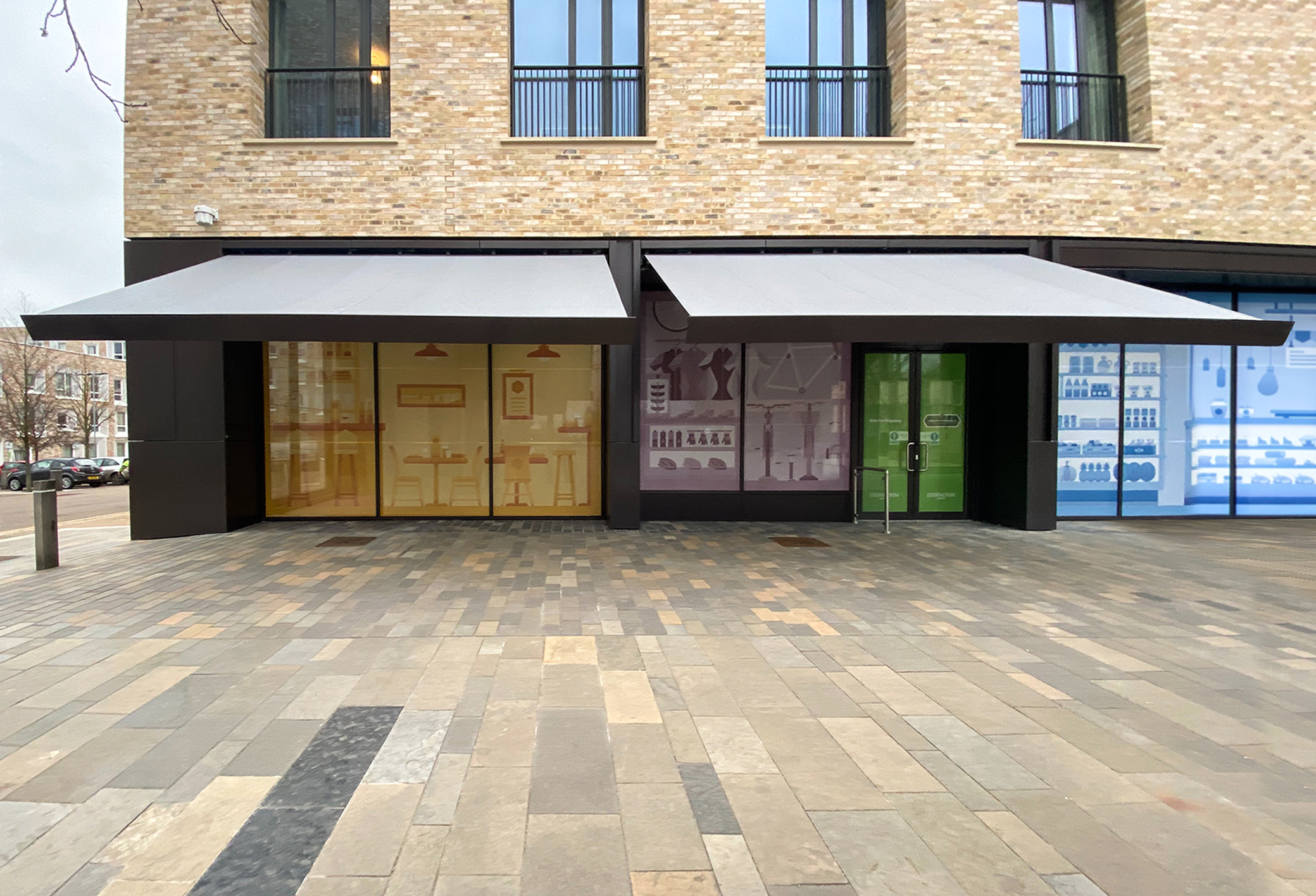 SQ2 Commercial Awnings for Eddington, Cambridge