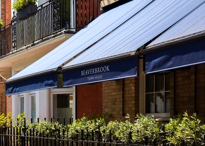 Victorian Awnings for Beaverbrook Townhouse, Sloane Street