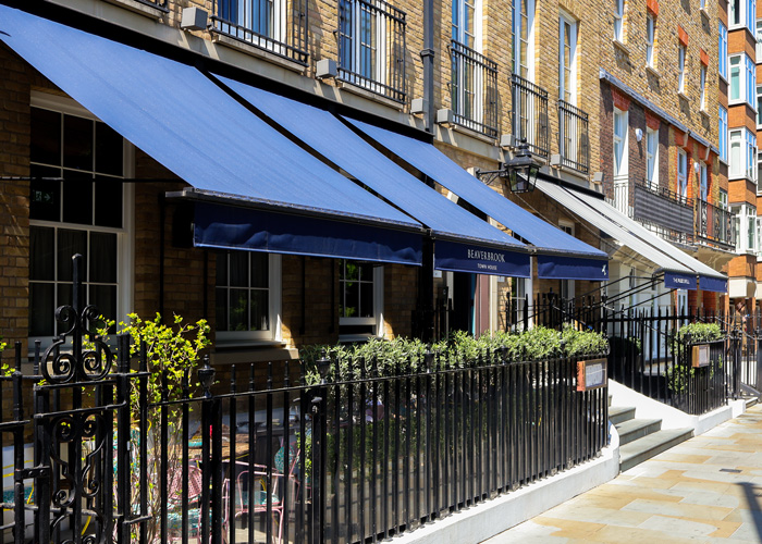 Victorian Awnings for Beaverbrook Townhouse, Sloane Street