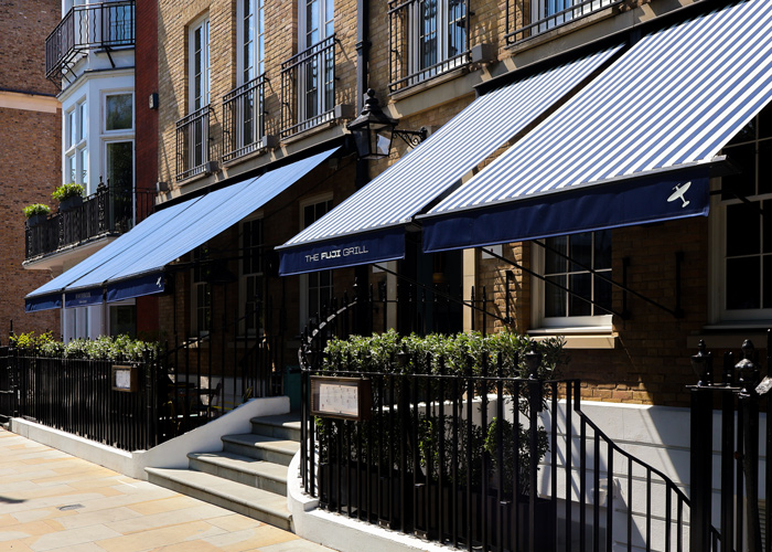Victorian Awnings for Beaverbrook Townhouse, Sloane Street