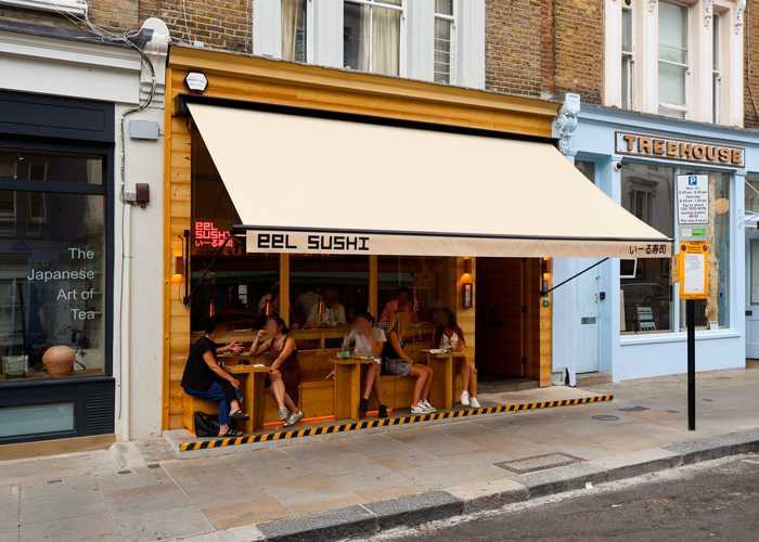 Victorian Awning, Eel Sushi