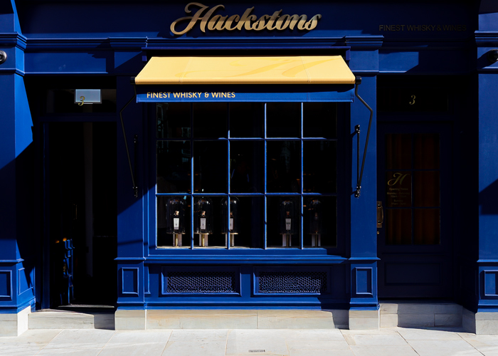 Bespoke Awnings for Whiskey Shop, London