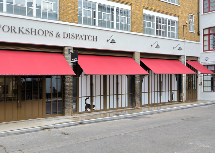 Victorian Awnings for Heals, London