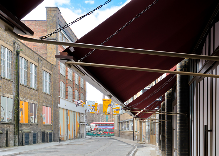 Victorian Awnings for Heals, London