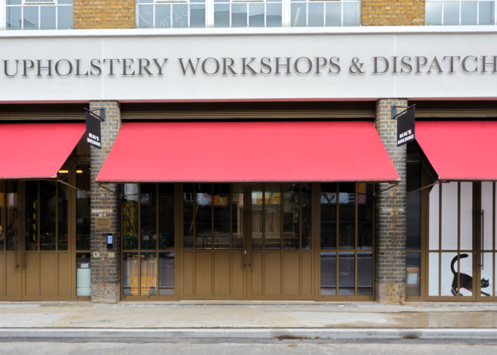 Victorian Awnings for Heals, London