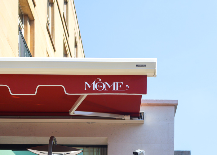 Signature Folding-Arm Awning, La Mome 