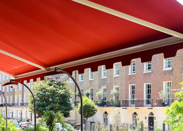 Signature Folding-Arm Awning, La Mome