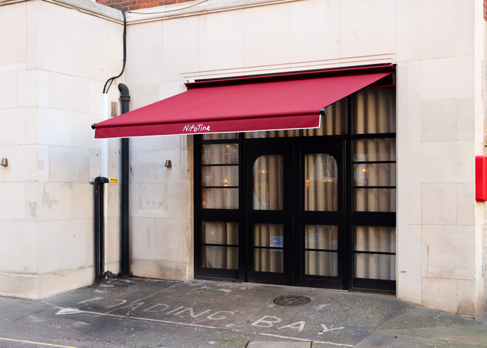 Greenwich Cantilever Awning, South Audley Street