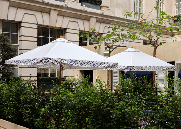 Panel Canopies & Parasols for Rosewood Hotel 
