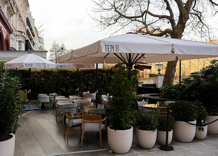 Bespoke Terrace Parasols