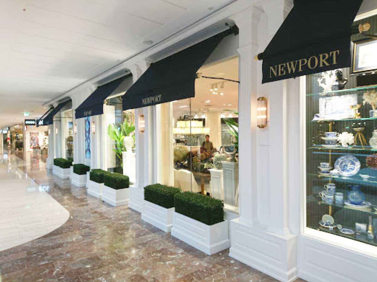 Greenwich awnings, Sweden