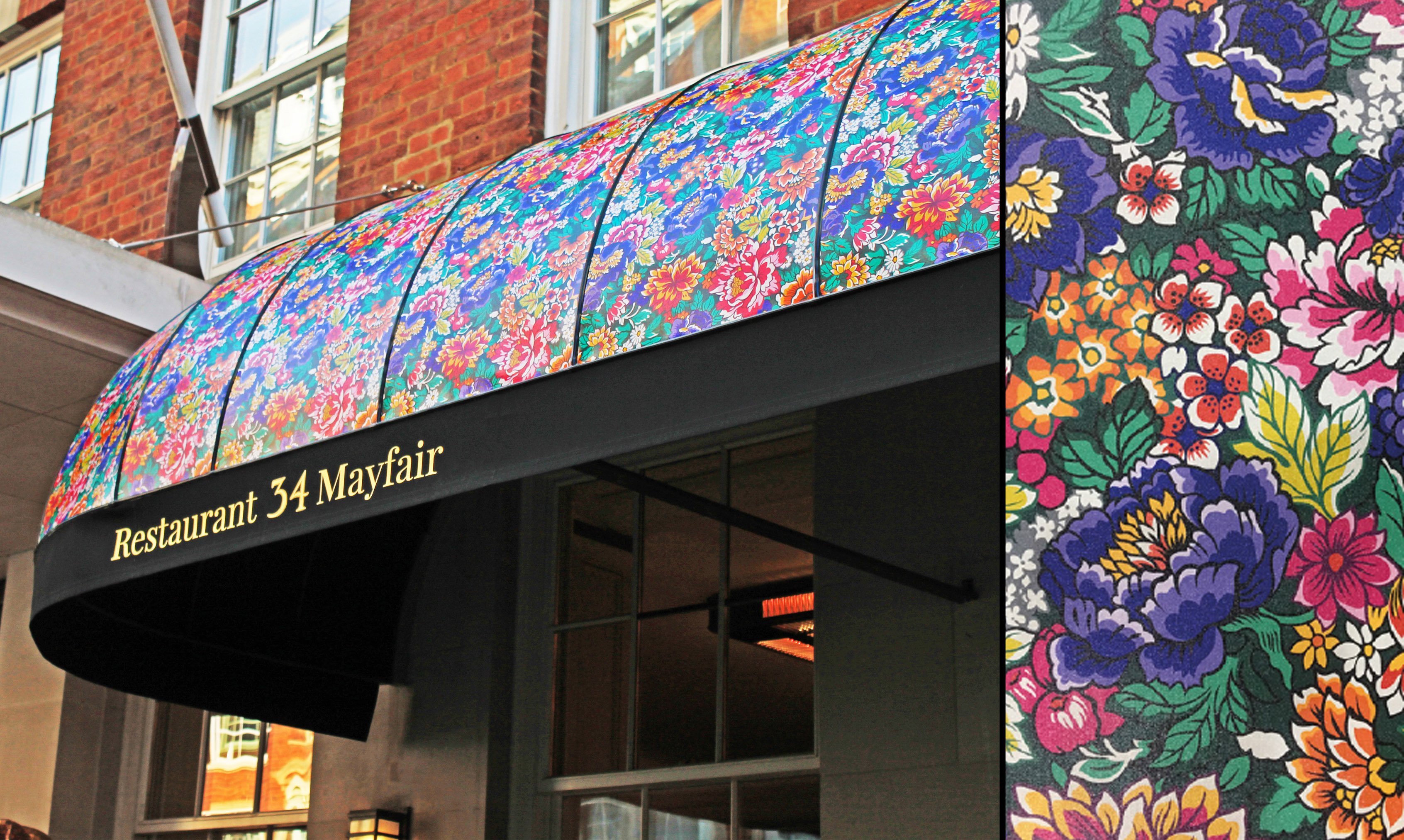 RAGS awning decoration