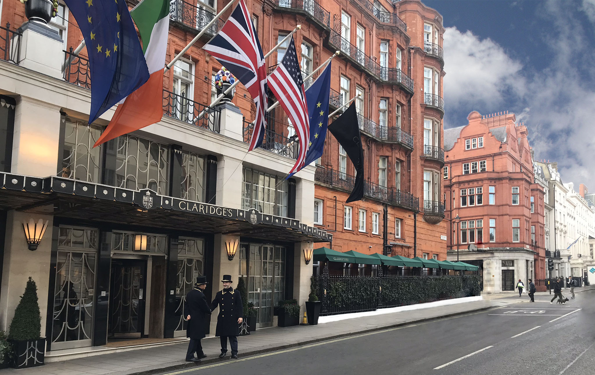 Bespoke Parasol Canopies Claridge's