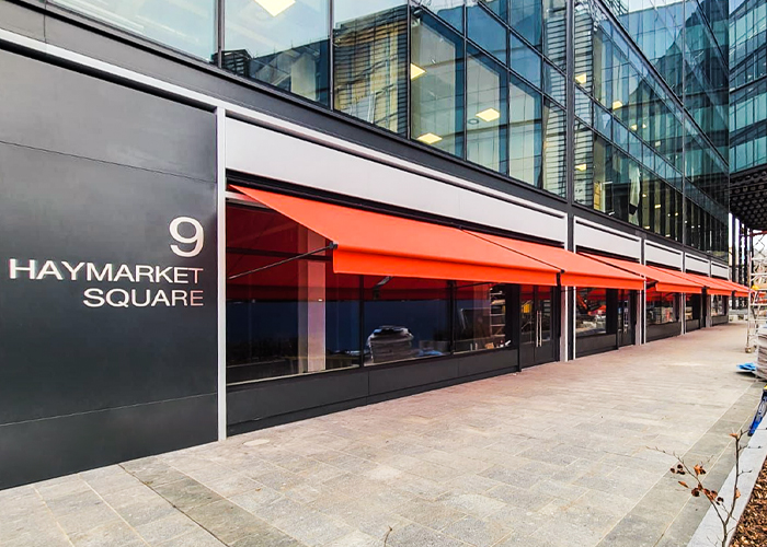 Shop Front Awnings in Edinburgh