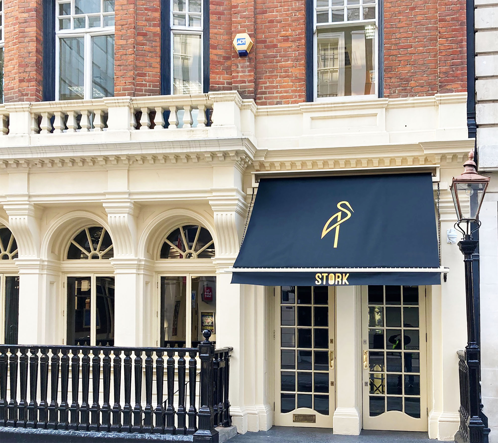 Victorian awnings with RAGS® branding