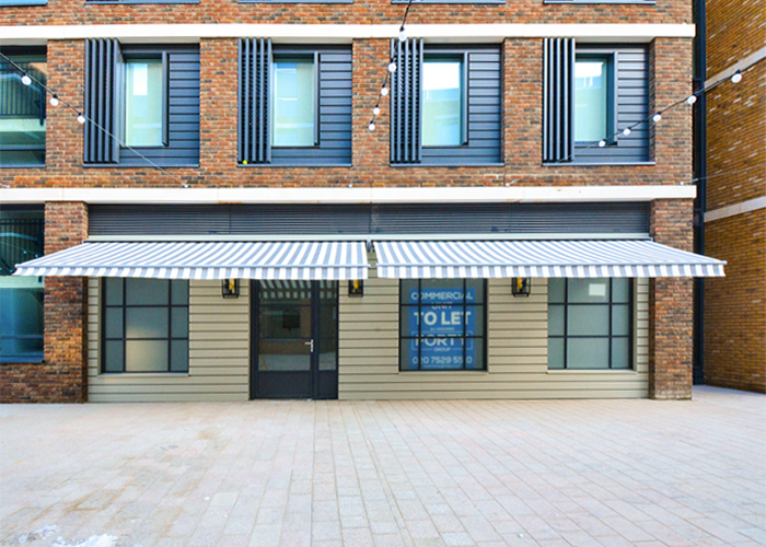  Striped Fabric Awning Manufacturer