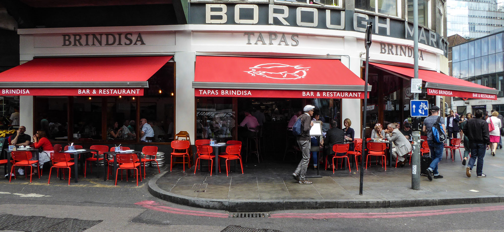 Awnings by Morco at Brindisa