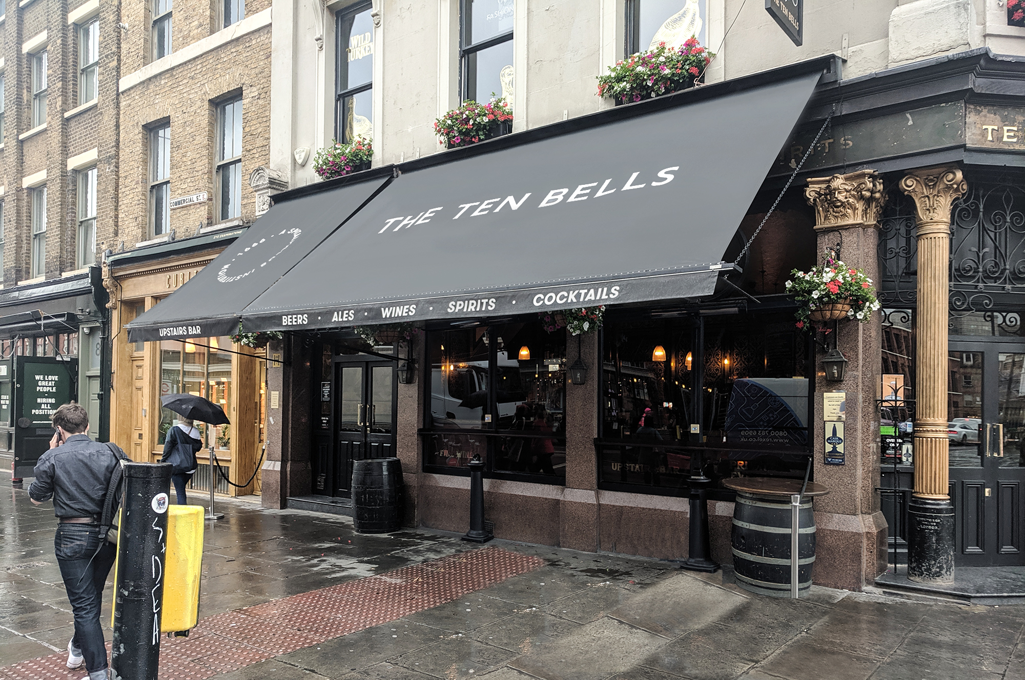 Victorian awnings, The Ten Bells