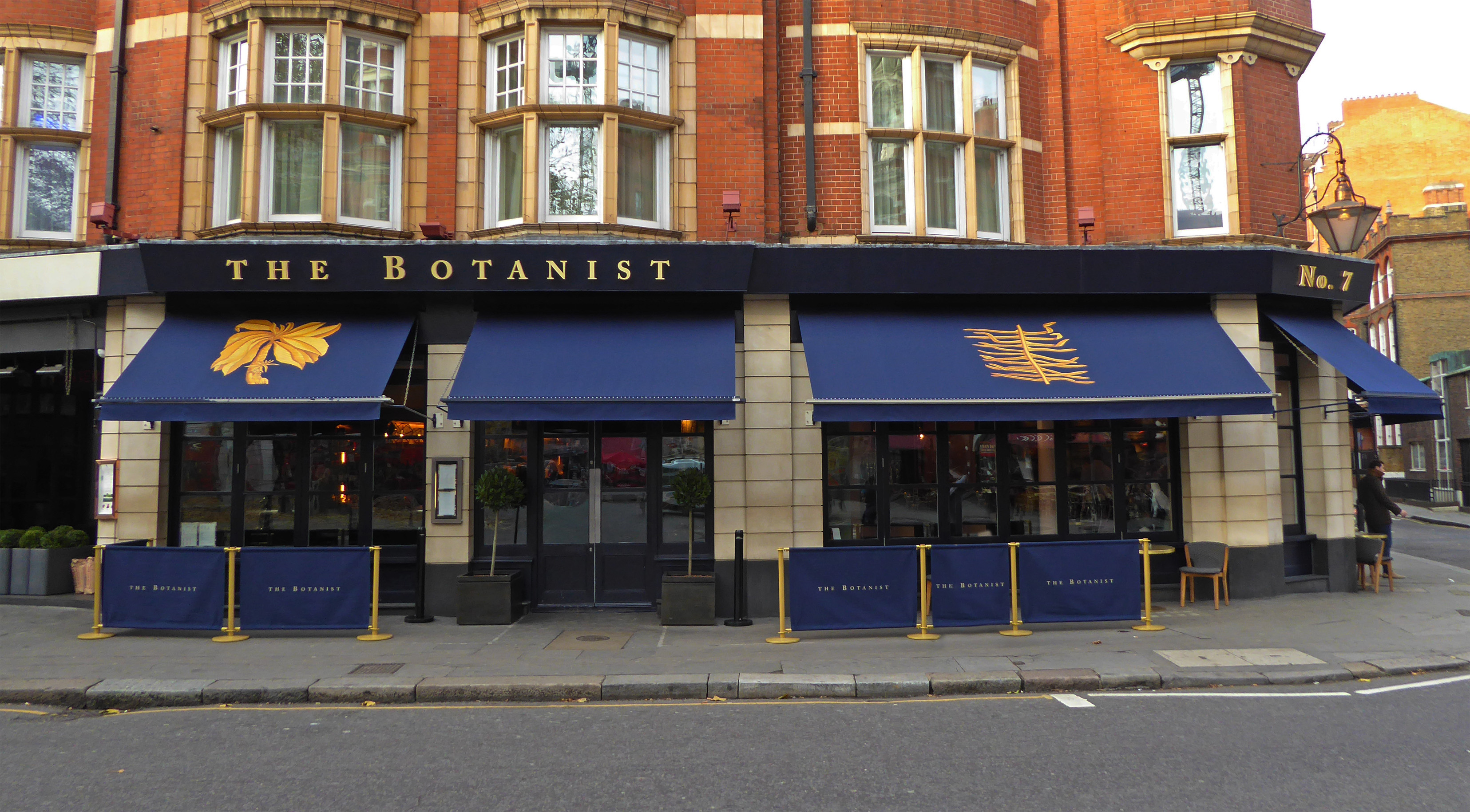 The Botanist awnings 2