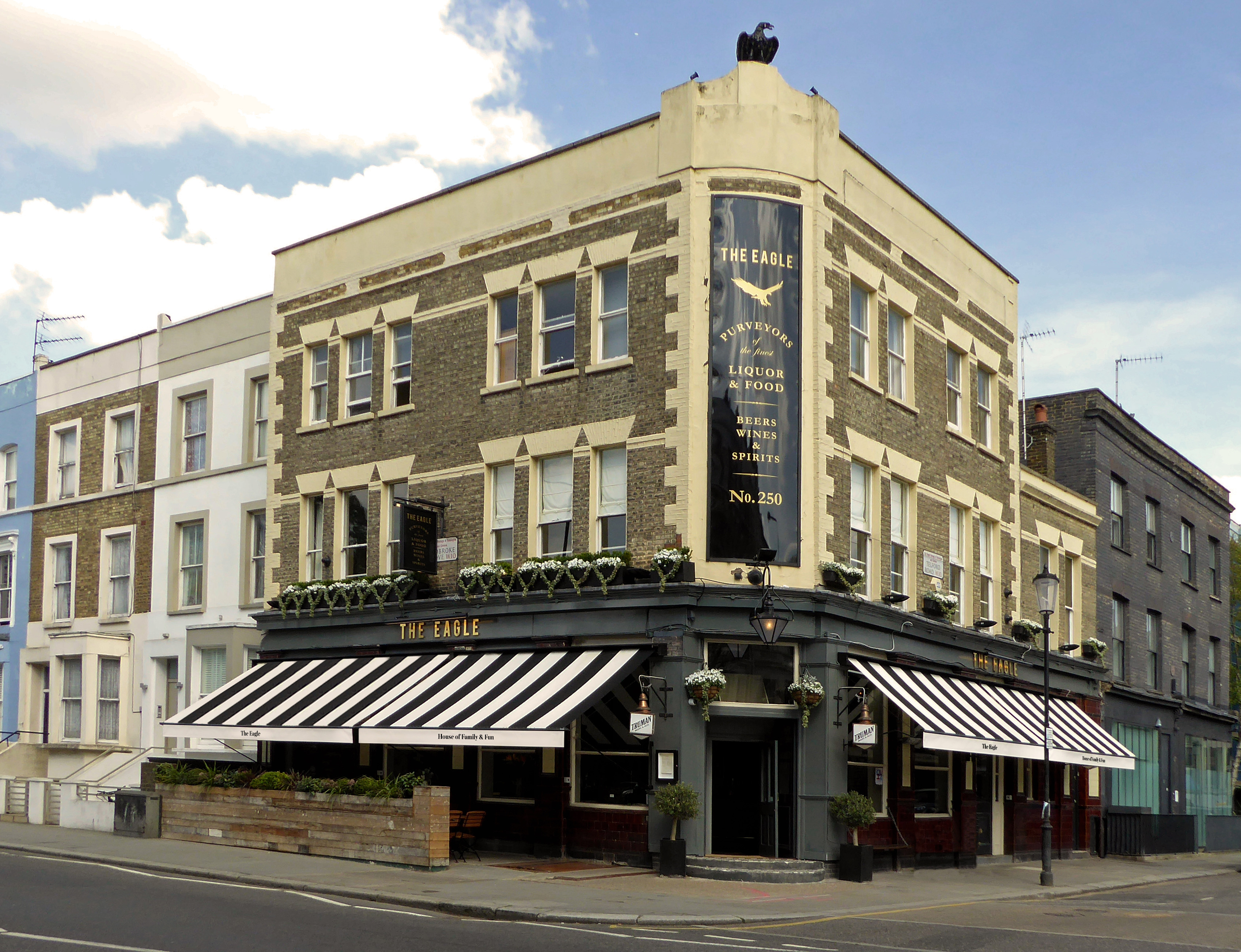 Victorian awnings The Eagle