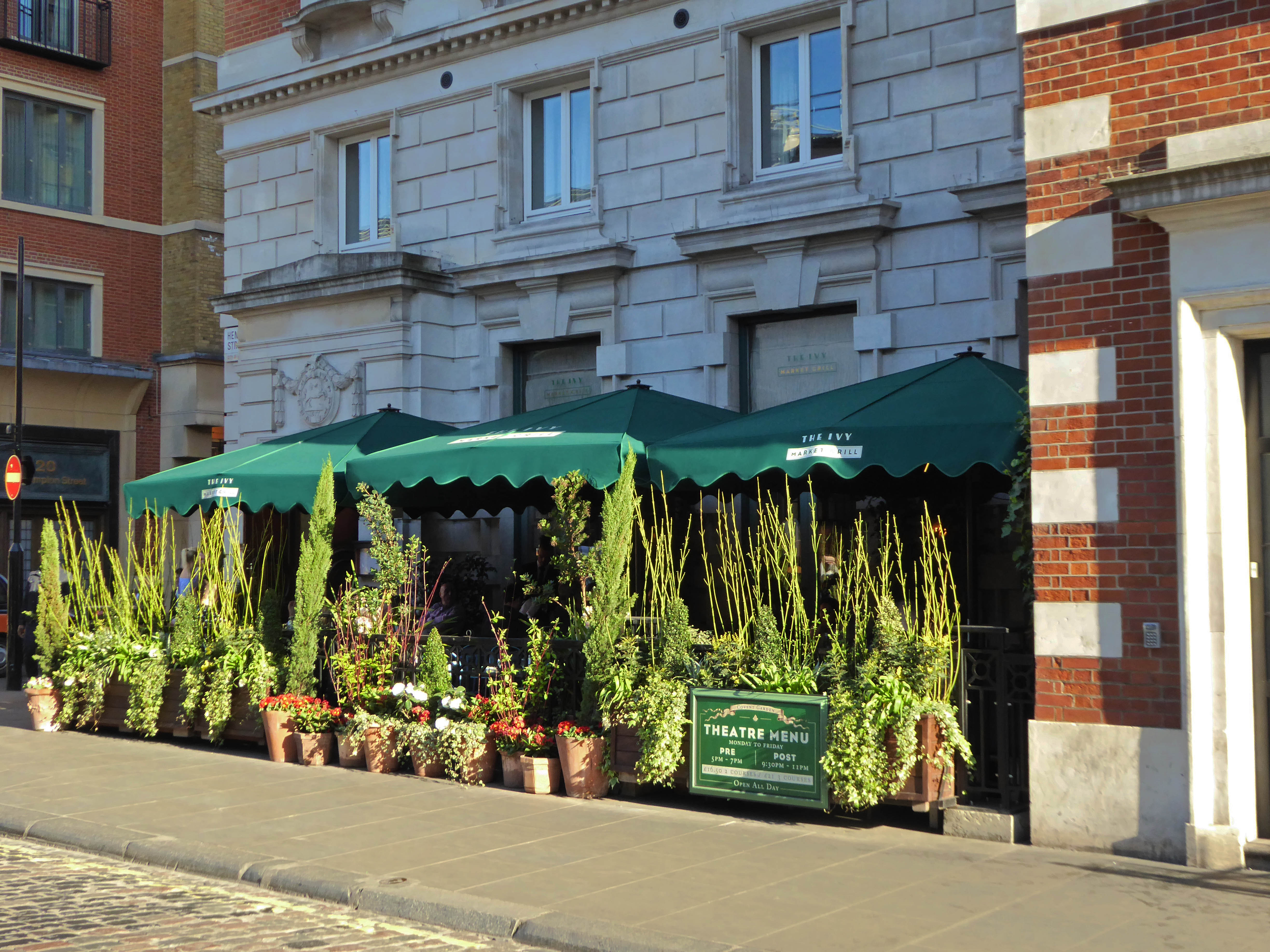 Ivy market Garden parasols 2