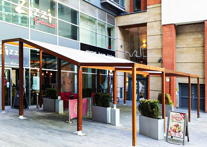 Timber Structure Terrace Cover