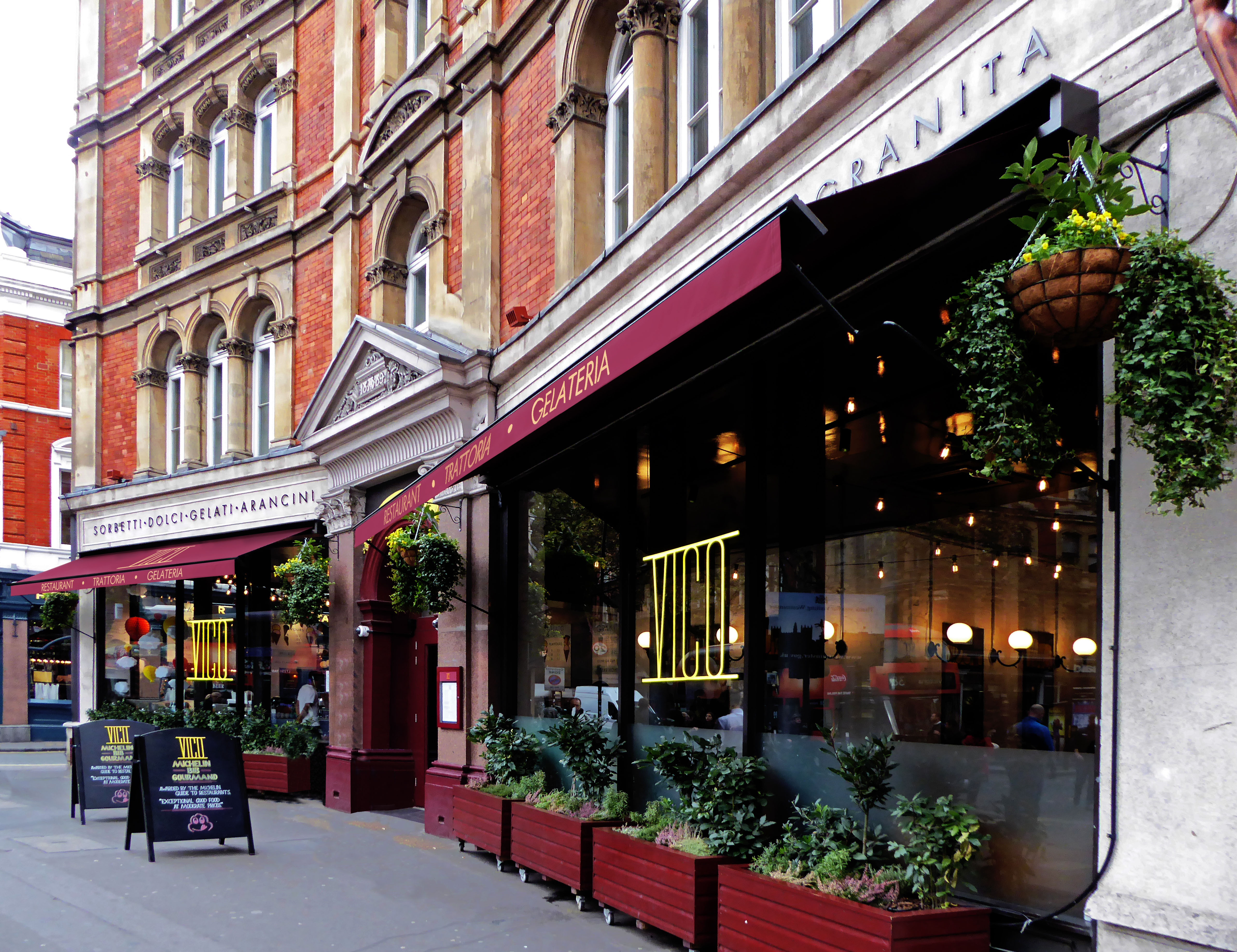 Victorian awnings at Vico2