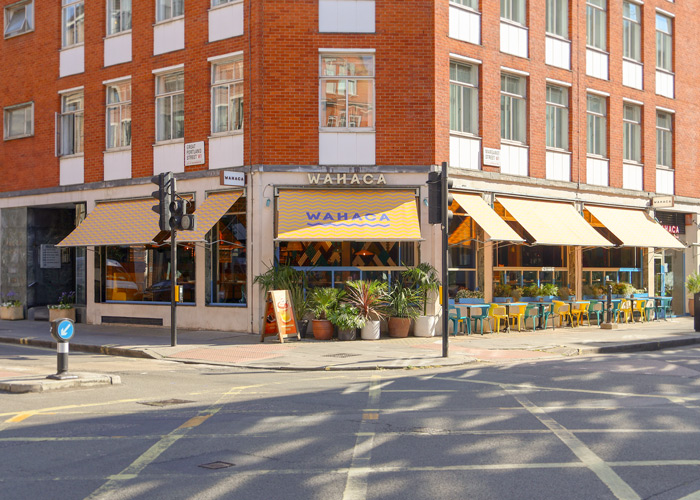Victorian Awnings Wahaca Great Portland