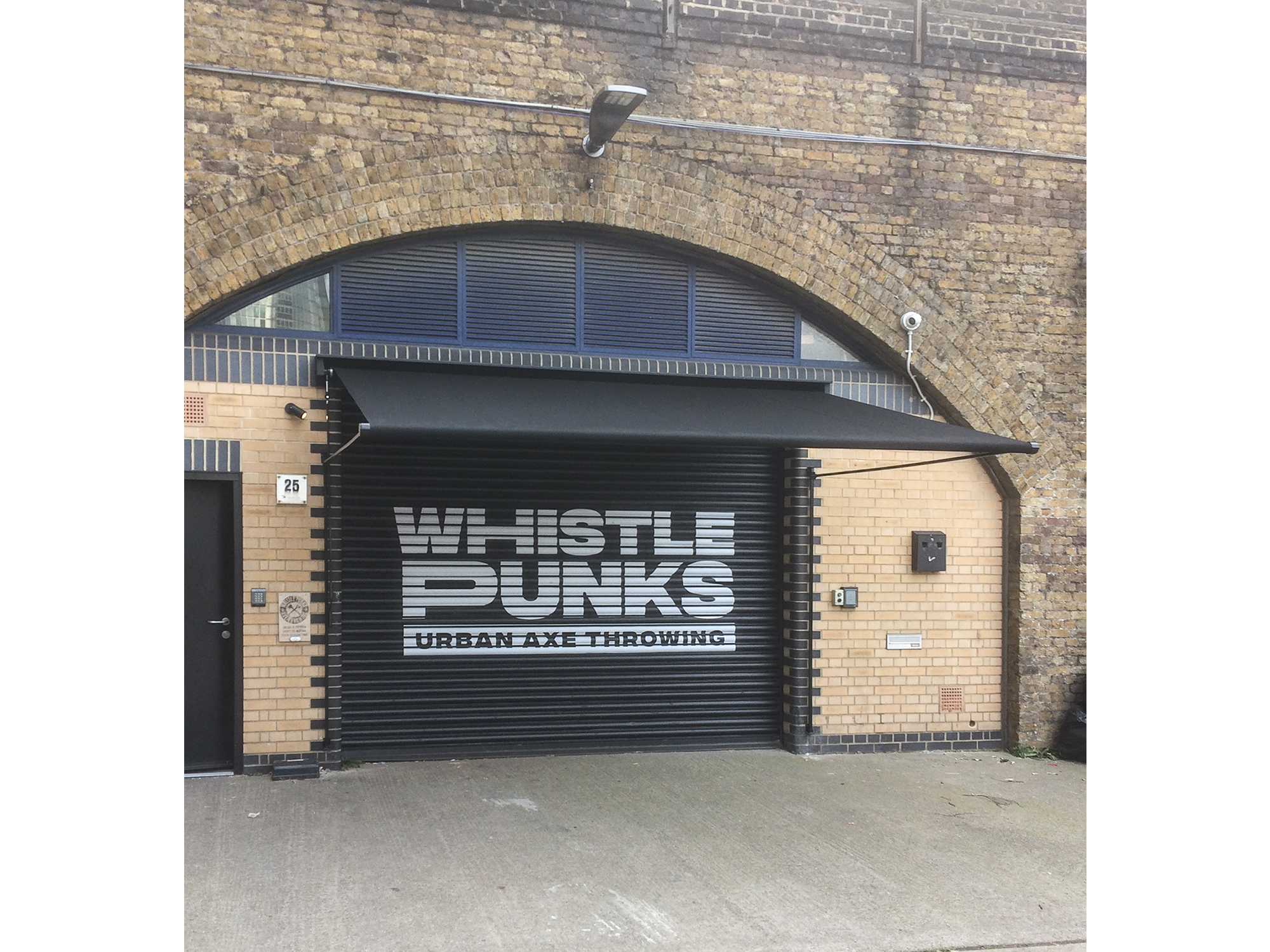 Greenwich awning Whistle Punks