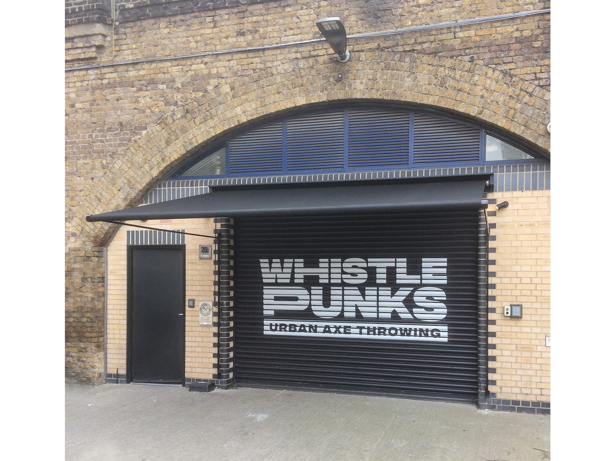 Greenwich awning Whistle Punks