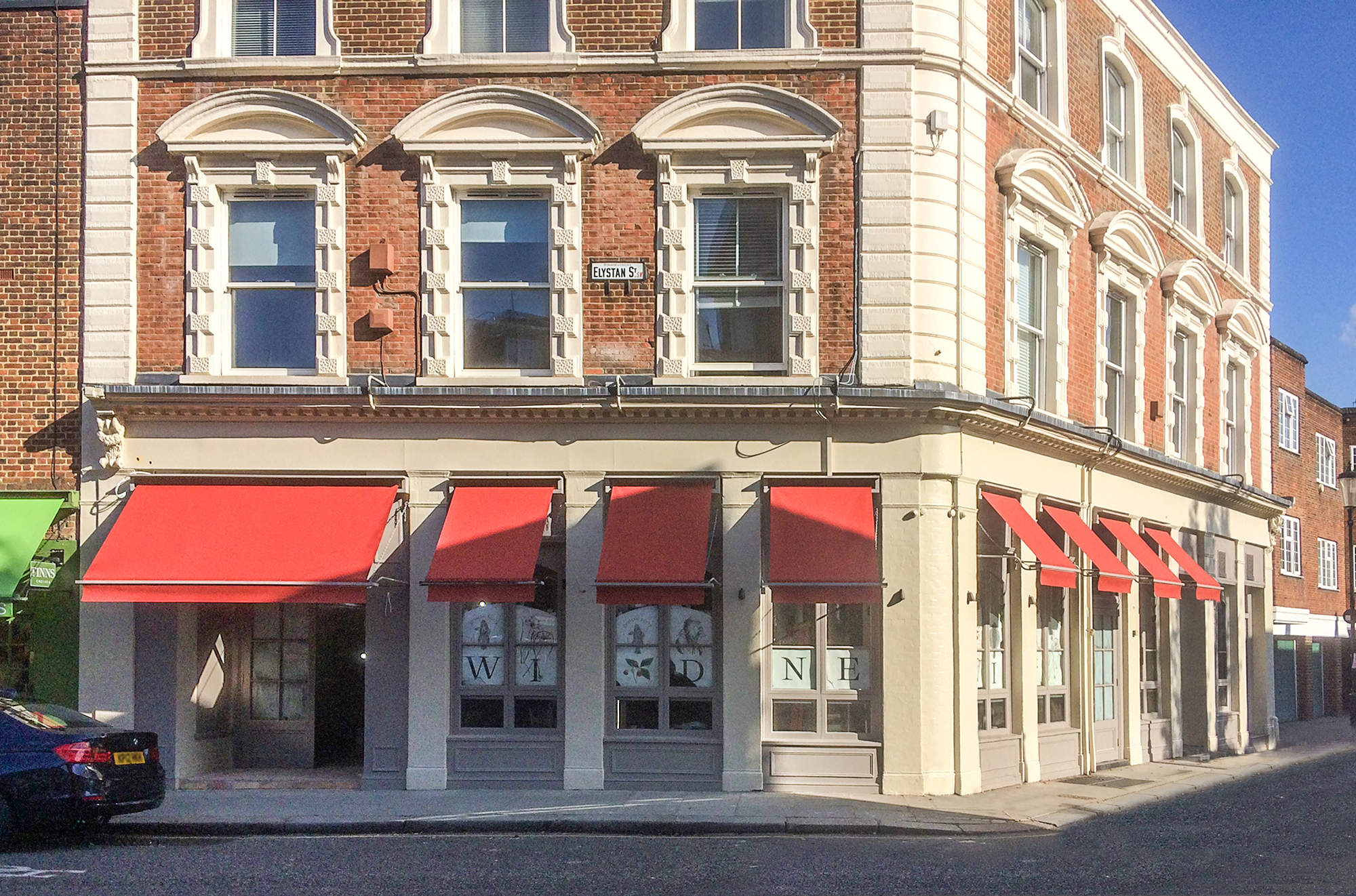 Victorian awnings Wild Tavern