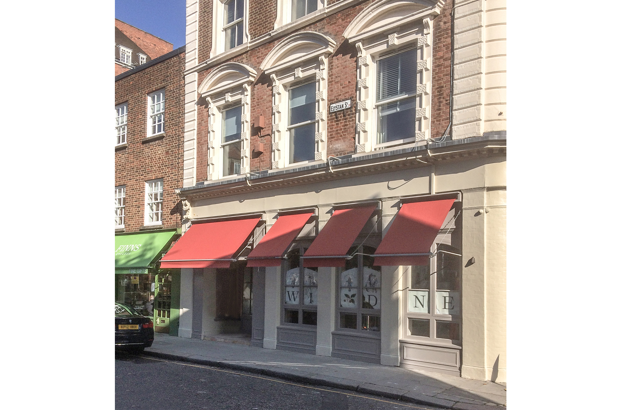 Victorian awnings Wild Tavern