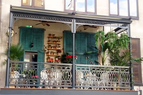 Restaurant Terrace Awning at Fogg's