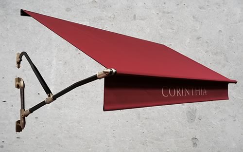Retail shop awning in Hong Kong